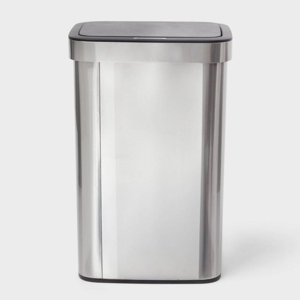 Brightroom - Motion Wastebasket without Liner - Brightroom Silver
